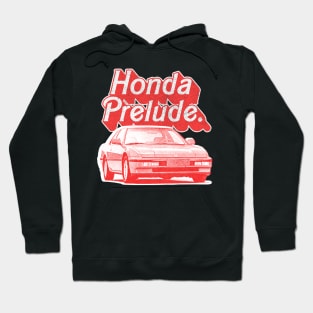 Honda Prelude (Red) /// Original Retro Design Hoodie